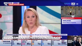 Marion Maréchal appelle les candidats "Les Républicains" qualifiés au premier tour à "ne pas se maintenir" au second tour