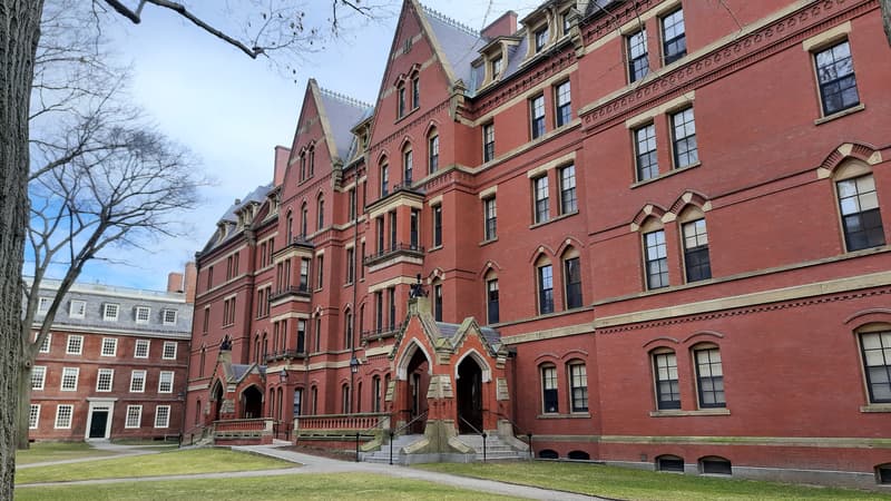 Un bâtiment de l'université Harvard, dans le Massachusetts