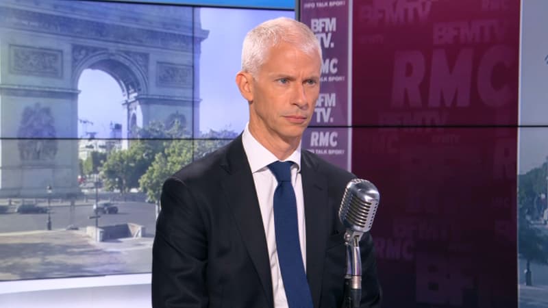 Franck Riester, invité de BFMTV lundi 25 juillet 2022