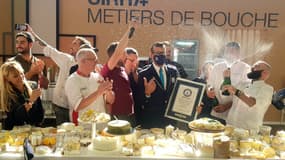 Record du monde de la pizza comptant le plus de fromages battu ce samedi à Lyon