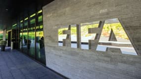 L'entrée du siège de la Fifa