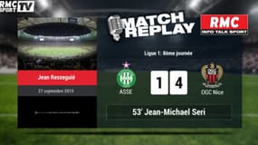 ASSE-OGC Nice (1-4) : le Goal-Replay avec le son RMC Sport