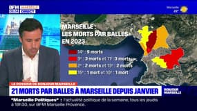 Marseille: 21 morts par balles depuis le début de l'année