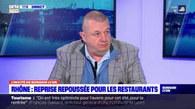 Réouverture des restaurants: le chef cuisinier Christophe Marguin travaille sur un protocole sanitaire avec un système de traitement de l'air 