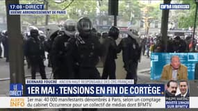 1er mai: tensions en fin de cortège (1/3)