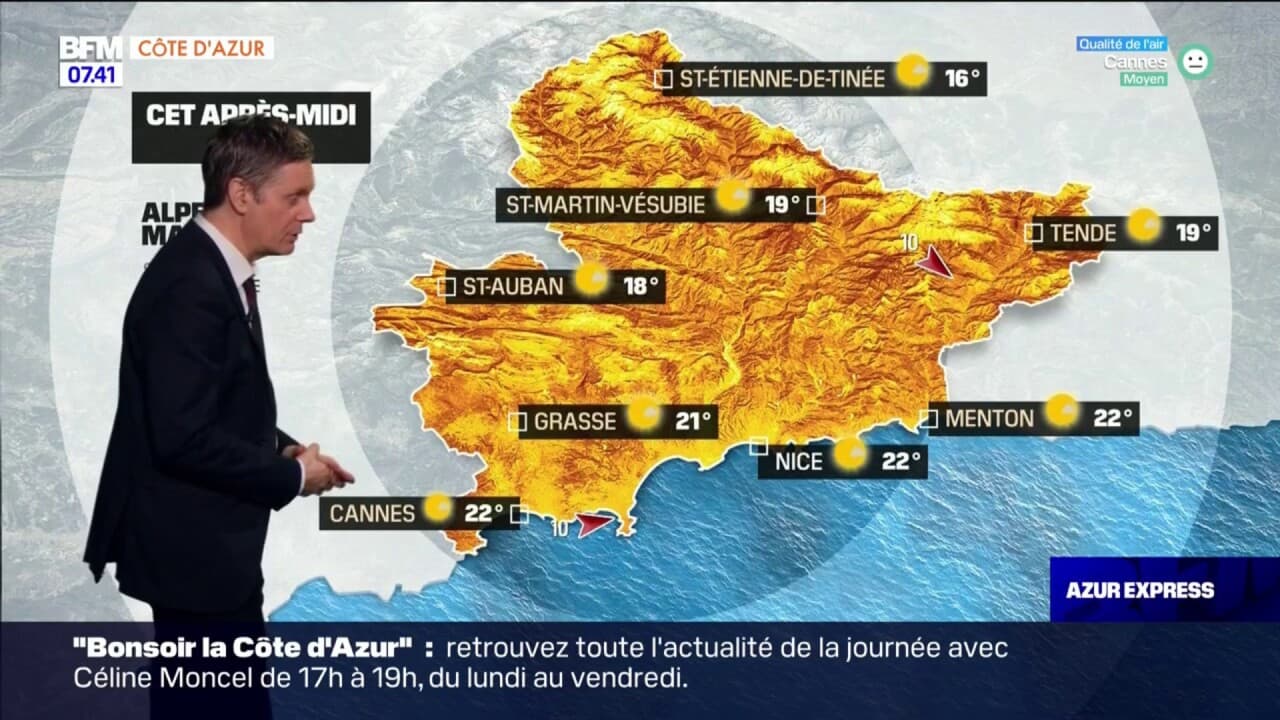 Météo Alpes Maritimes Du Soleil Et De La Douceur Pour Ce Samedi 