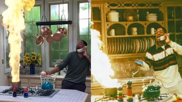 Will Smith reproduit une scène de la série "Le Prince de Bel-Air"