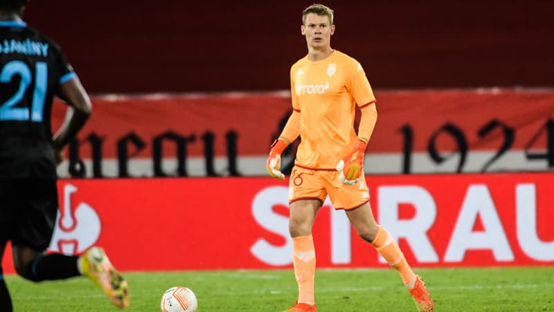Alexander Nübel lors de Trabzonspor-Monaco