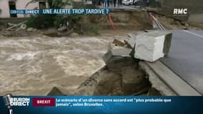 Inondations dans l'Aude, une alerte trop tardive ?