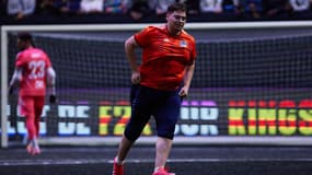 Kameto avec l'équipe Karasu lors de la Kings League France, en mai 2025
