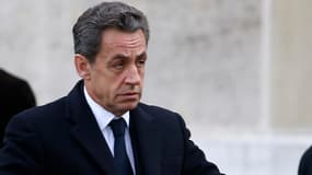 Le président de l'UMP Nicolas Sarkozy