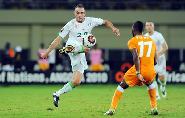 Mourad Meghni avec l'Algérie pendant la CAN 2010