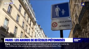 Paris: les abords de 80 écoles piétonnisés pour la rentrée