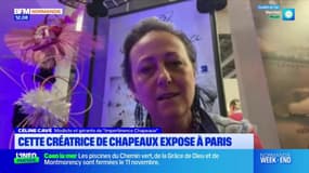 Une modiste normande expose ses chapeaux à Paris ce week-end