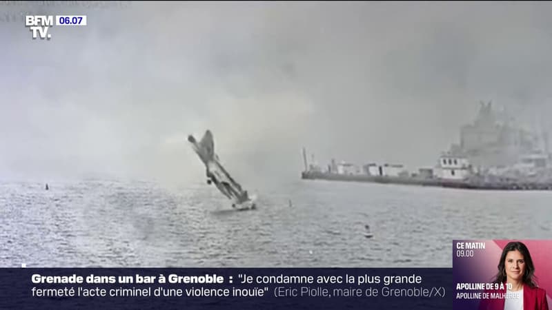 Californie: un avion de guerre Boeing s'écrase dans la baie de San Diego