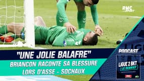 ASSE : "Une jolie balafre", Briançon raconte sa blessure
