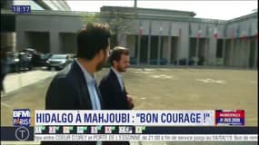 Anne Hidalgo souhaite "bon courage" à Mounir Mahjoubi