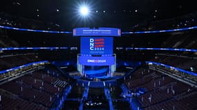 Le United Center de Chicago qui accueille la Convention du parti démocrate à partir du 19 août 2024