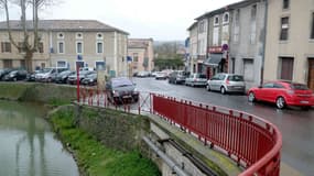 Le centre de Trèbes, dans l'Aude, le 24 mars 2018.