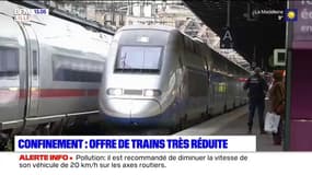 Confinement: 30% des TER en moins dans les Hauts-de-France à partir de lundi