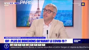 Circulation en Île-de-France: selon TomTom, "on retrouve des pics"