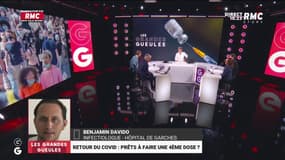 Retour du COVID : Prêts à faire une 4ème dose ?  Benjamin Davido, infectiologue : "La seule chose qui marche, c'est le masque !"