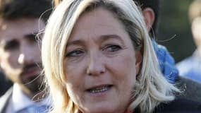 La présidente du Front national Marine Le Pen estime que l'UMP est "affaiblie" à l'issue d'un scrutin serré et entaché de soupçons de fraude qui a porté Jean-François Copé à sa tête. /Photo prise le 14 novembre 2012/REUTERS/Robert Pratta