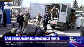 Attaque de la gare de Kramatorsk en Ukraine: au moins 39 morts et de nombreux blessés 