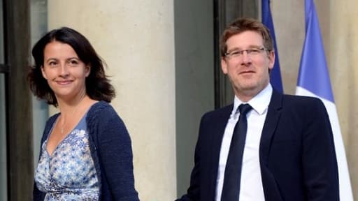 Cécile Duflot et Pascal Canfin, les deux ministres "écolos" du gouvernement.