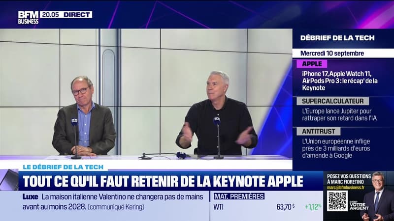 Tout ce qu'il faut retenir de la Keynote Apple - 10/09