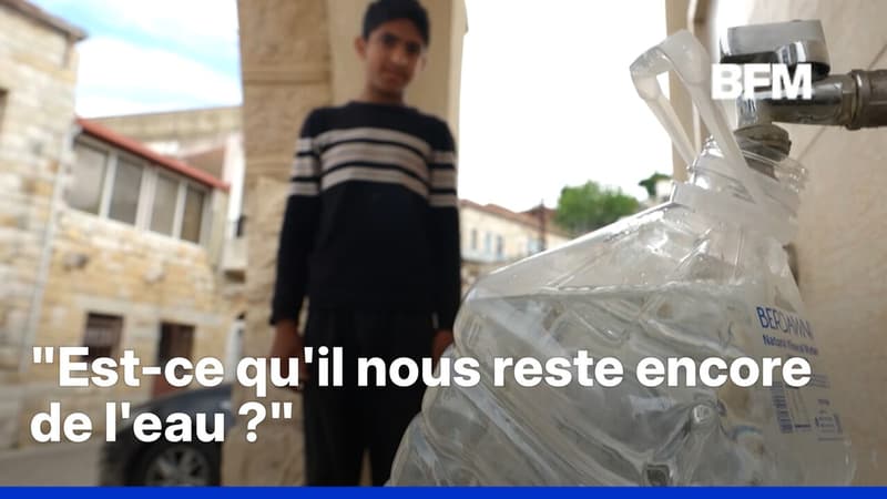 Dans ce village libanais, les habitants sont strictement rationnés en eau après des frappes israéliennes