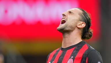 Adrien Rabiot avec l'AC Milan, le 23 septembre 2025