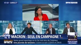 Macron : seul en campagne ?