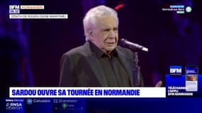 "Il manquait trop": Michel Sardou lance sa nouvelle tournée à Rouen