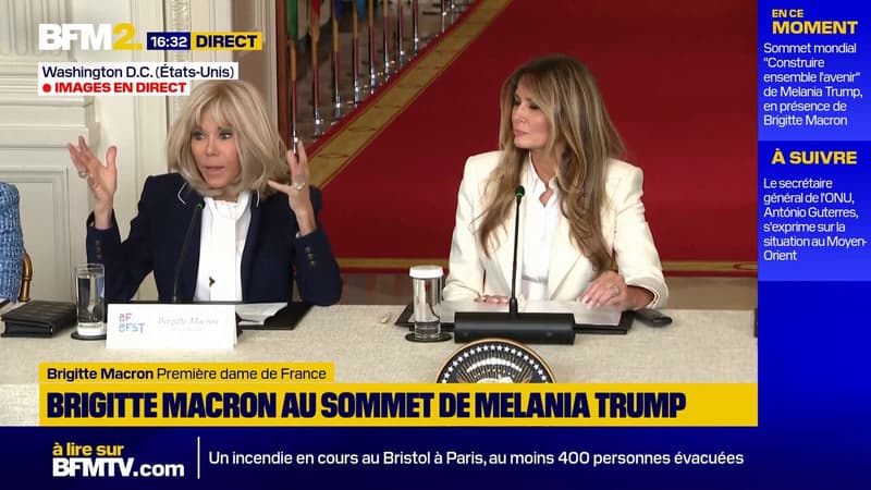 Brigitte Macron "en même temps fascinée et inquiète" face à l'IA