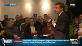 La participation d'Emmanuel Macron au débat avec des citoyens était-elle prévue?