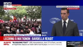 "Soit il y a rupture, soit il aura censure": Jordan Bardella met en garde le nouveau Premier ministre Sébastien Lecornu