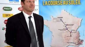Christian Prudhomme lors de la présentation du 72e Paris-Nice