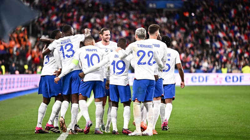 Célébration équipe de France