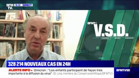 La Corse et la région PACA sont "les régions de France où la présence d'Omicron est la plus faible en termes d'infection", selon le Pr Bruno Lina