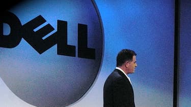 Michael Dell au cours d'une présentation en janvier 2007.