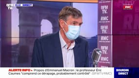 Éric Caumes se dit "déçu par la durée de protection et l'efficacité" des vaccins