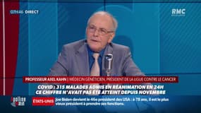 Reconfinement: "Je crains que ce ne soit totalement indispensable, inévitable" déplore le professeur Axel Kahn