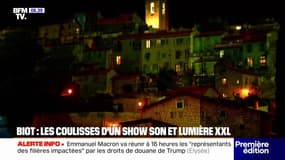 Dans les coulisses du spectacle son et lumière du festival des Templiers de Biot
