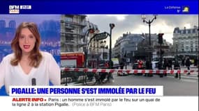 Paris: un homme s'immole par le feu à la station Pigalle