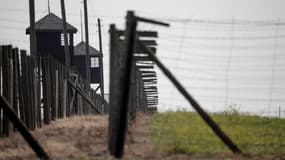 L'ancien camp d'extermination de Majdanek, à Lublin, dans l'est de la Pologne.  
