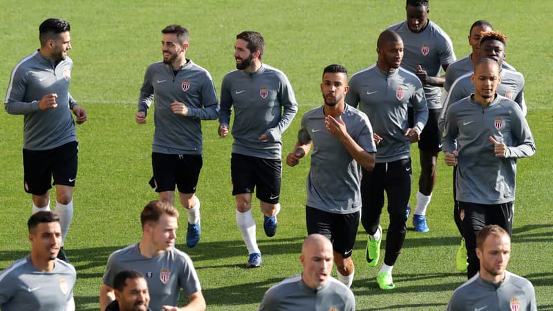 Les joueurs de l'AS Monaco sont prêts à remonter leur différence de deux buts face à Manchester City en huitième retour de Ligue des champions au stade Louis-II.