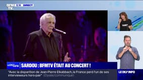 Sardou : BFMTV était au concert ! - 04/10
