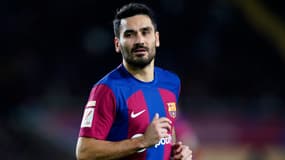 Ilkay Gündogan, milieu de terrain du Barça, le 11 février 2024