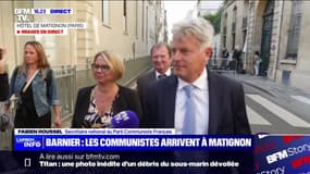 Gouvernement Barnier: les leaders du PCF arrivent à Matignon